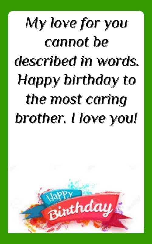 lil bro birthday wishes